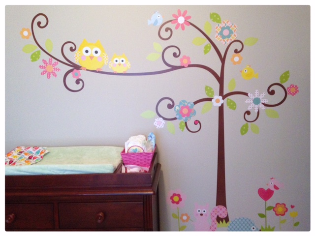 Graylie's Owl Nursery - Glitter On A Dime