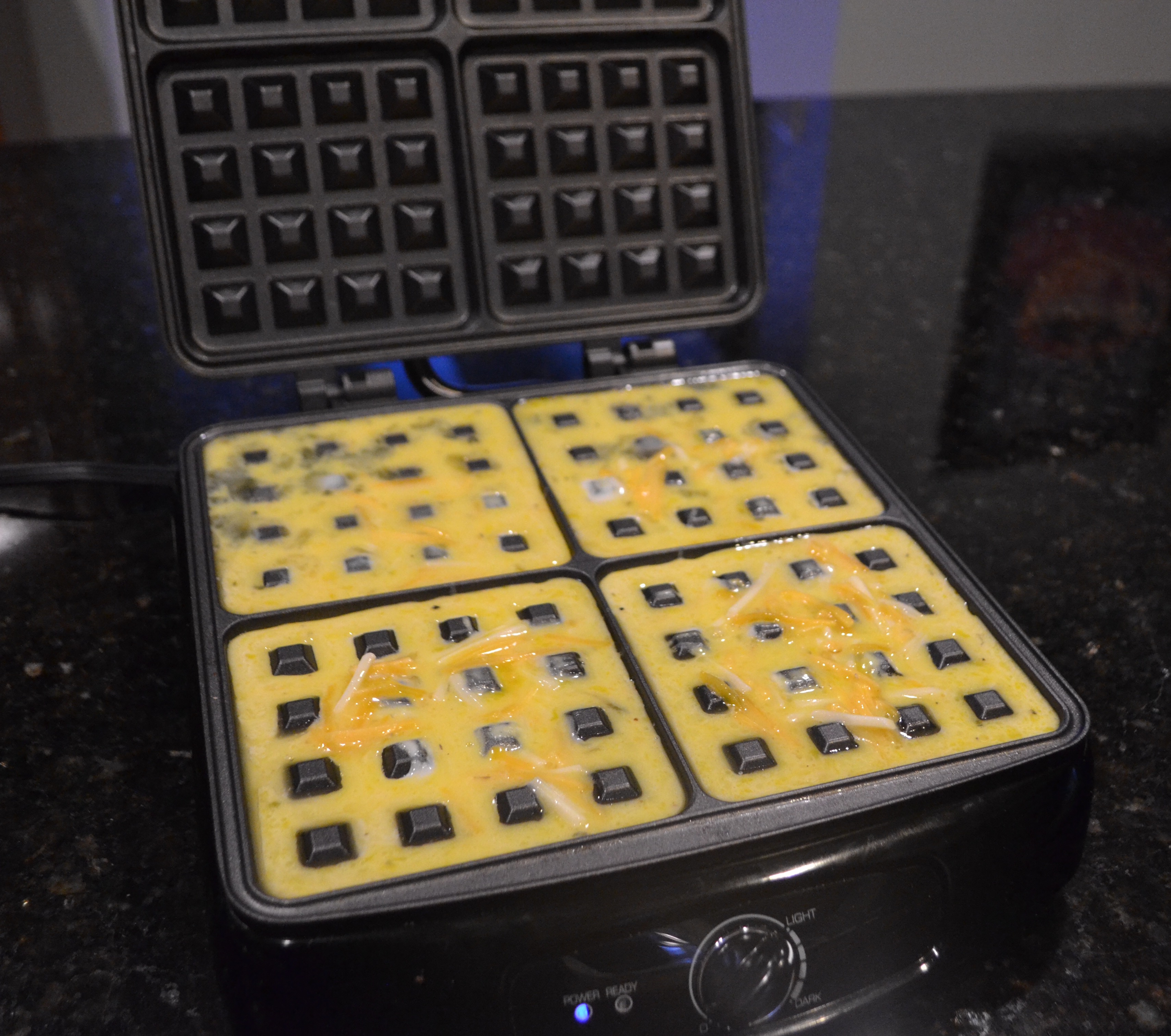 Easy Egg Waffles Glitter On A Dime