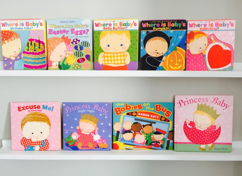 Karen Katz Board Books for Toddlers