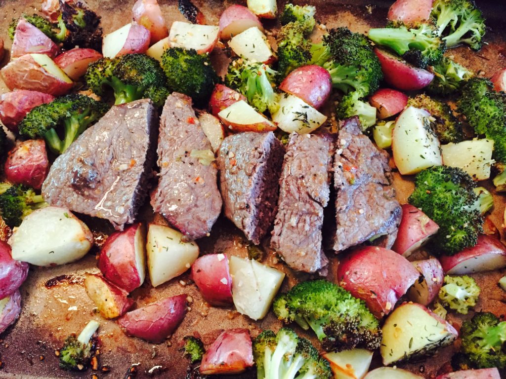 sheet pan dinner