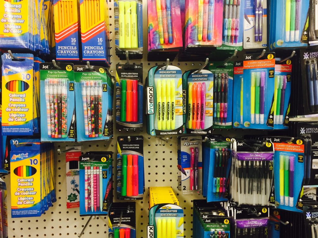 Back to School Supplies