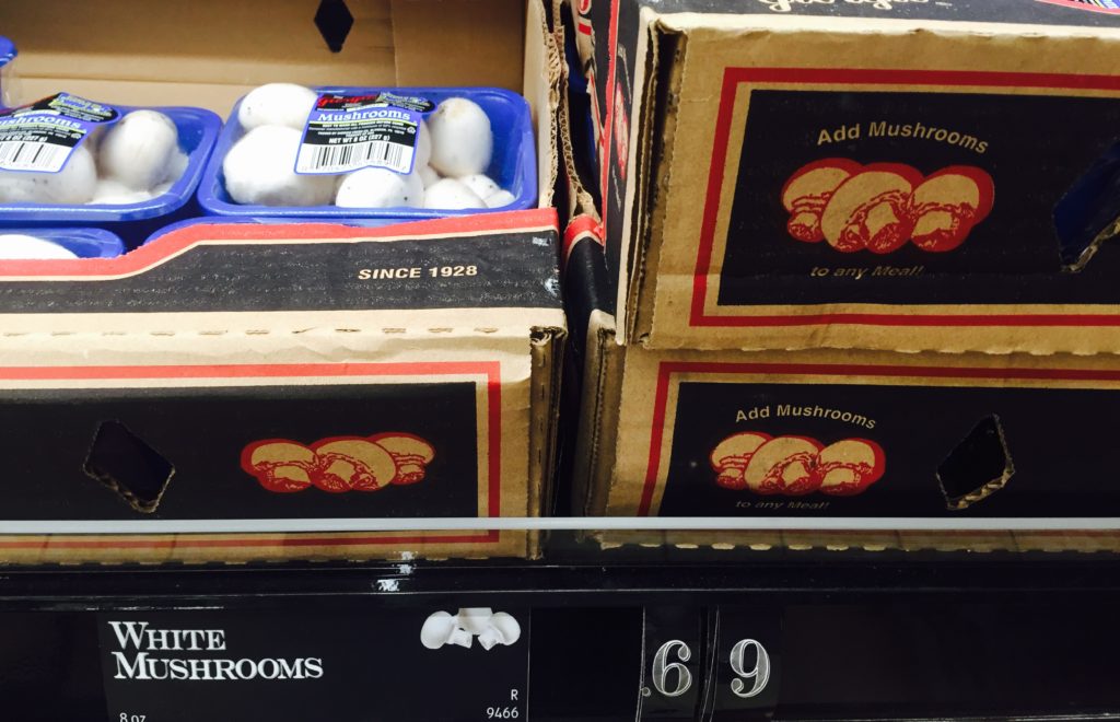 ALDI mushroom sale