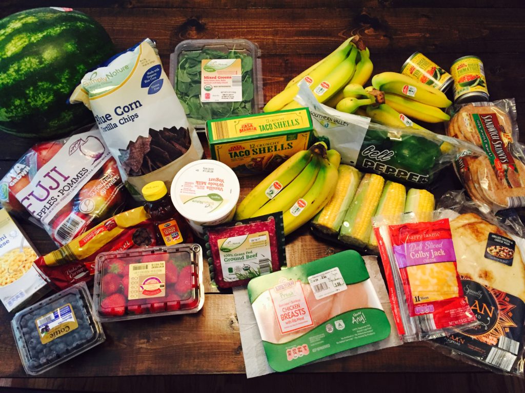 Aldi Grocery Haul and Meal Plan