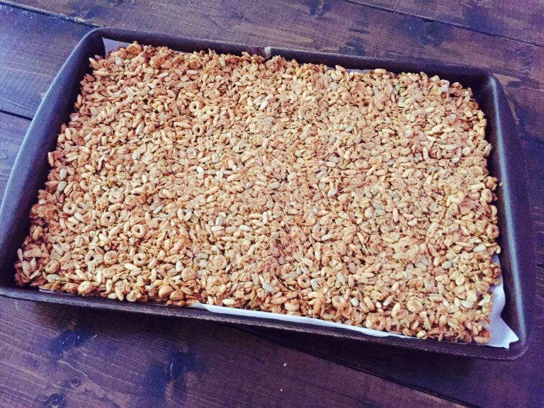 KidApproved NutFree Homemade Granola Glitter On A Dime