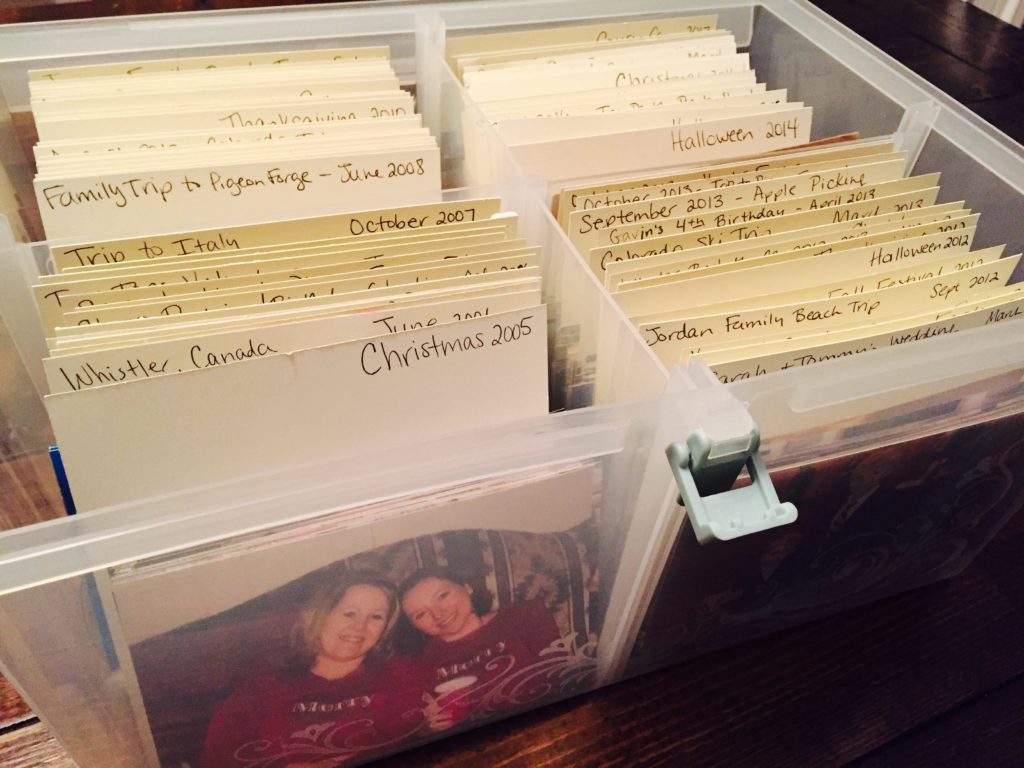 Simple Ways to Organize Years of Photos for Scrapbookers