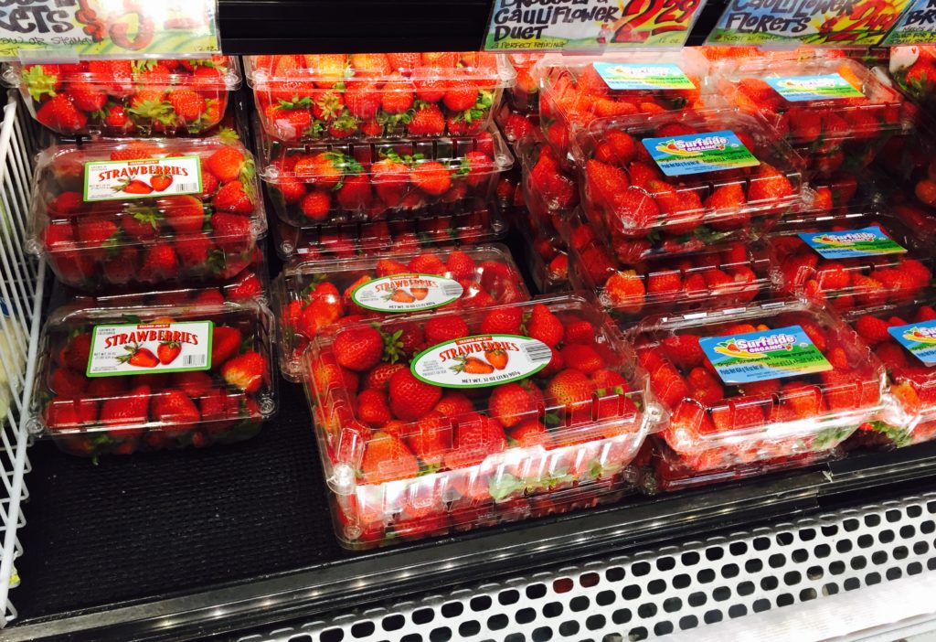 Berries make a great snack or addition to school lunch