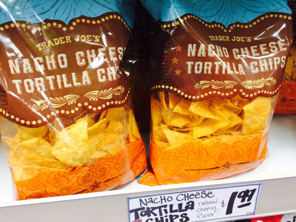 Nacho Cheese Tortilla Chips from Trader Joe's