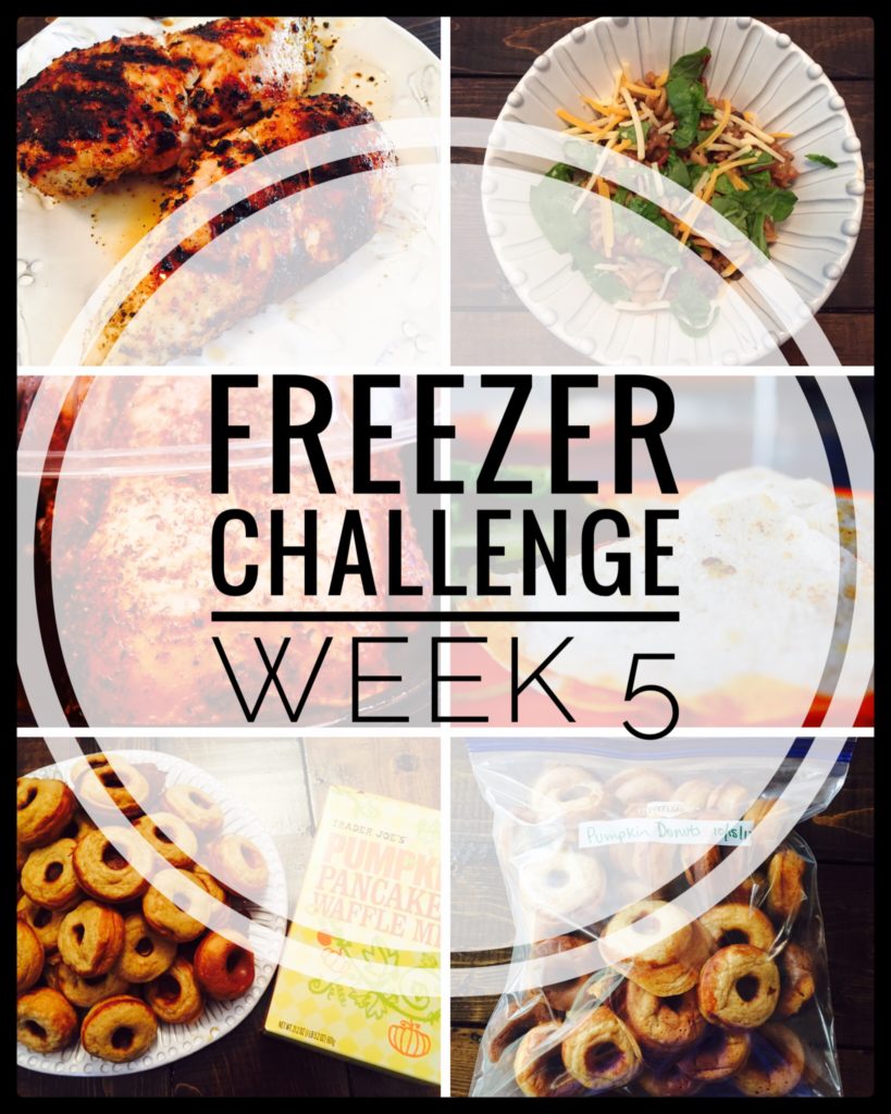 Weekly Meal Plan Freezer Challenge to help stock your freezer the easy way with leftovers.