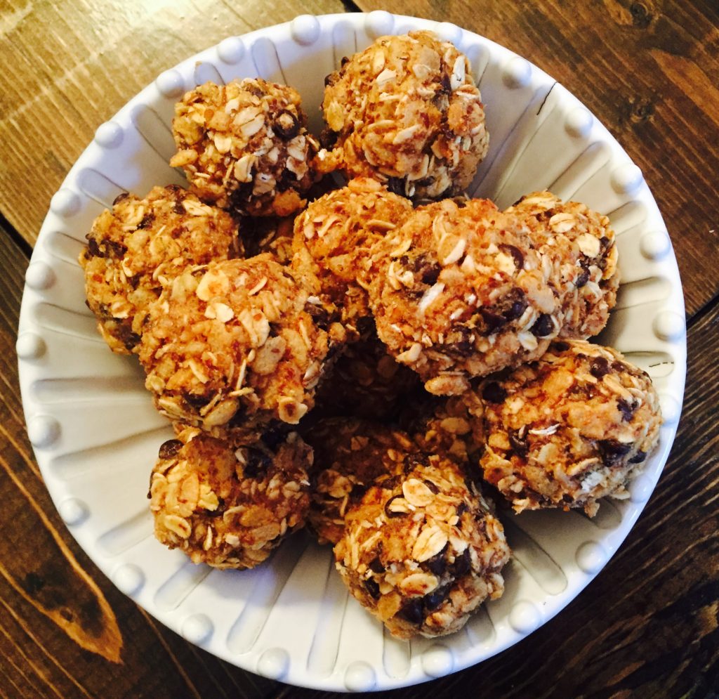 Powerballs healthy snack