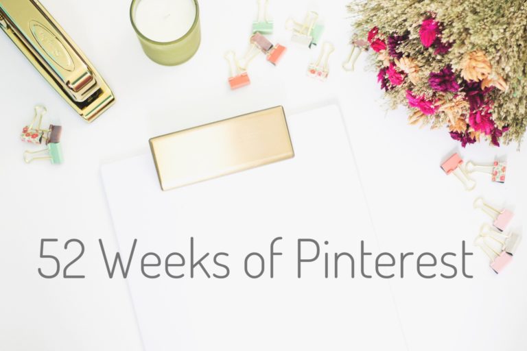 52 Weeks of Pinterest - Glitter On A Dime