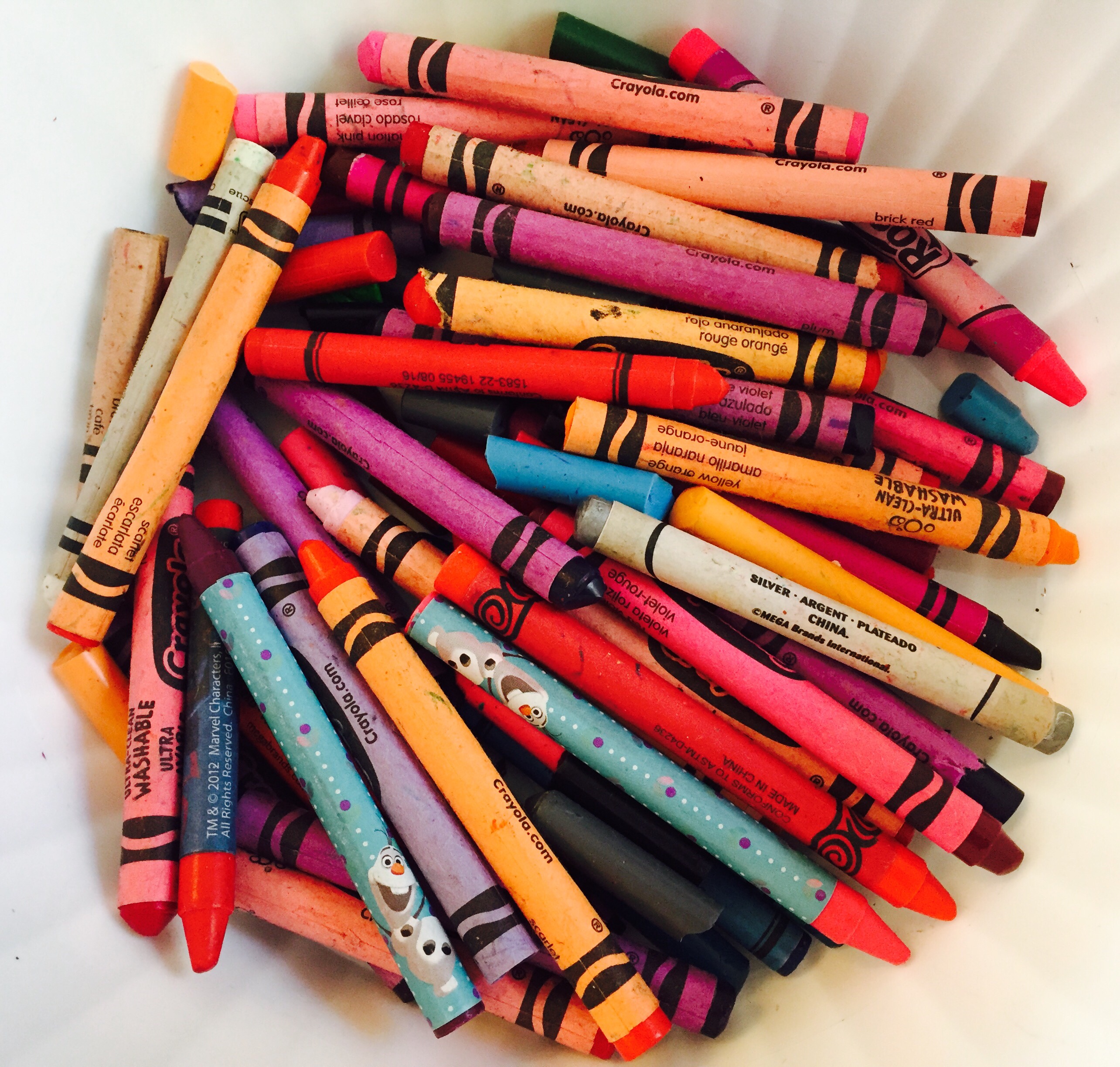 Crayons for Melted Hearts