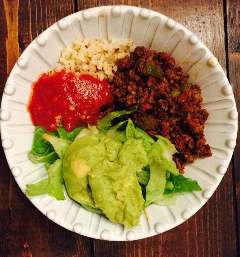 whole 30 taco bowls