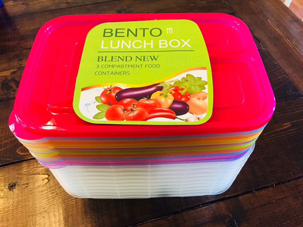 bento box lunch prep