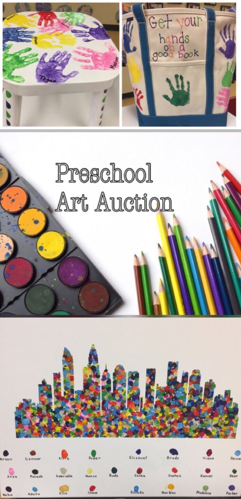 Preschool Artwork for a charitable event - Preschool Art Auction