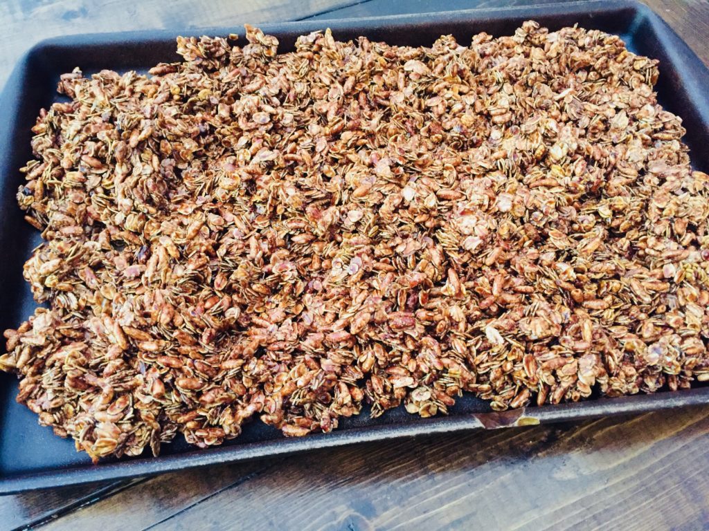 chocolate granola recipe for busy moms