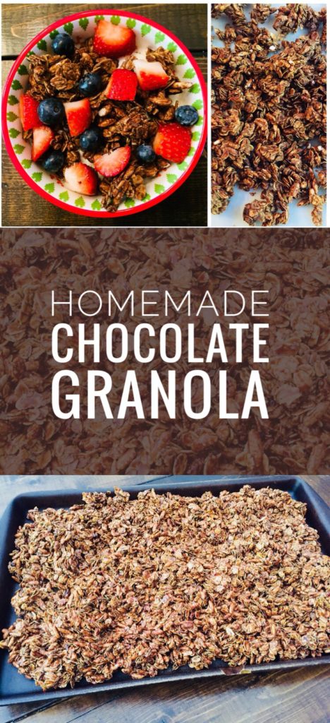 Homemade Chocolate Granola Recipe for Busy Moms