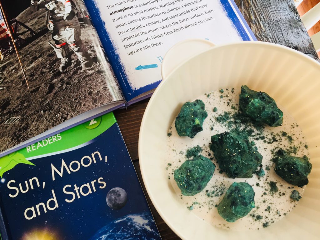 Moon Rock Science Experiment with Kids