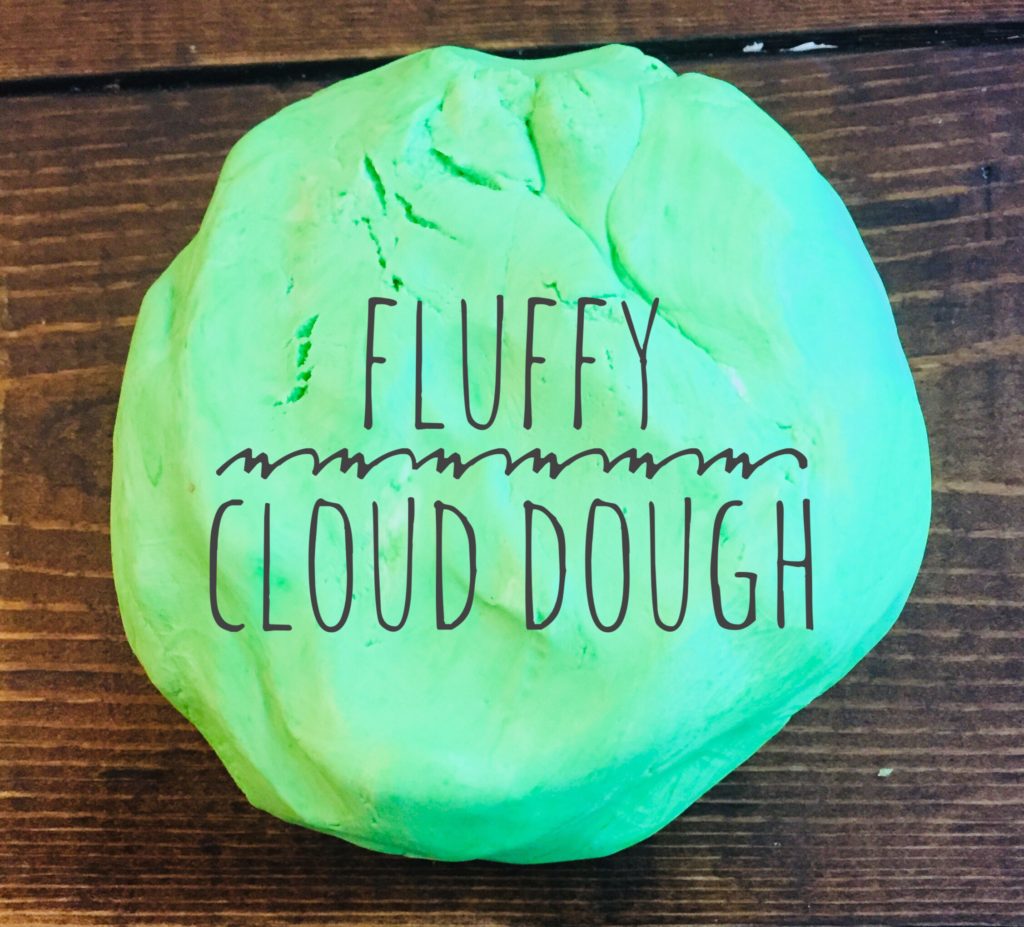 Fluffy Cloud Dough