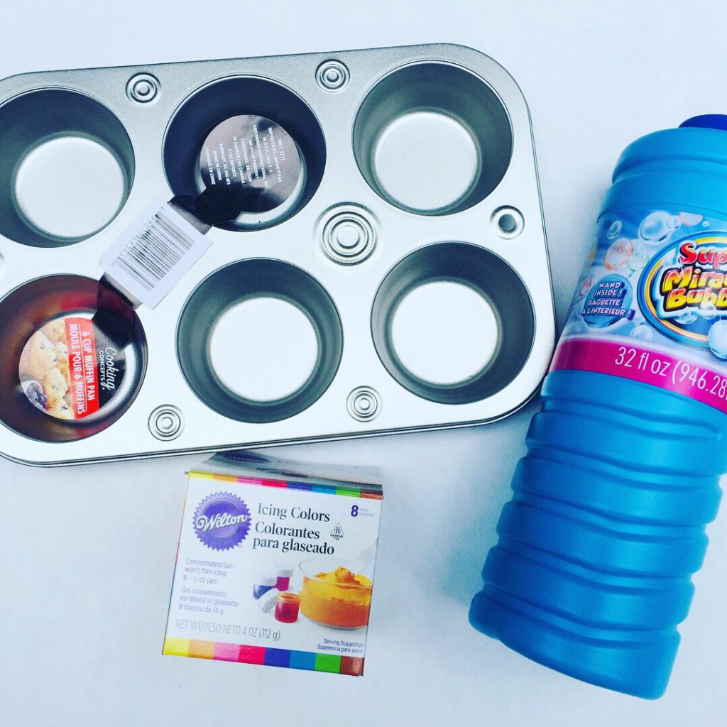 Dollar Tree Bubbles Summer Activity Painting With Bubbles