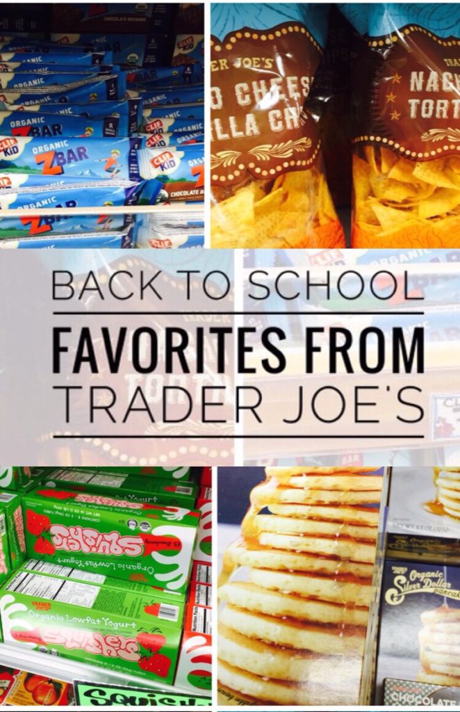 Awesome products from Trader Joe's for Back to School!