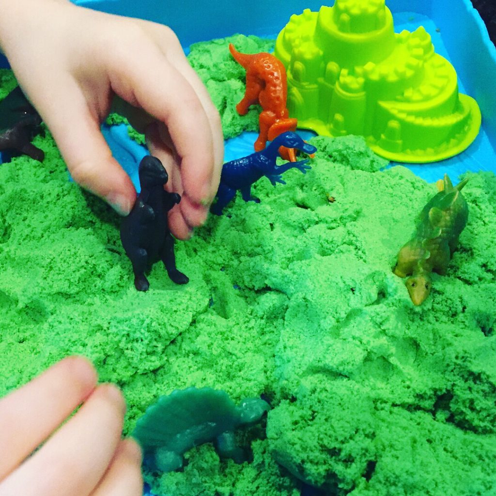 Dinosaur Kinetic Sand