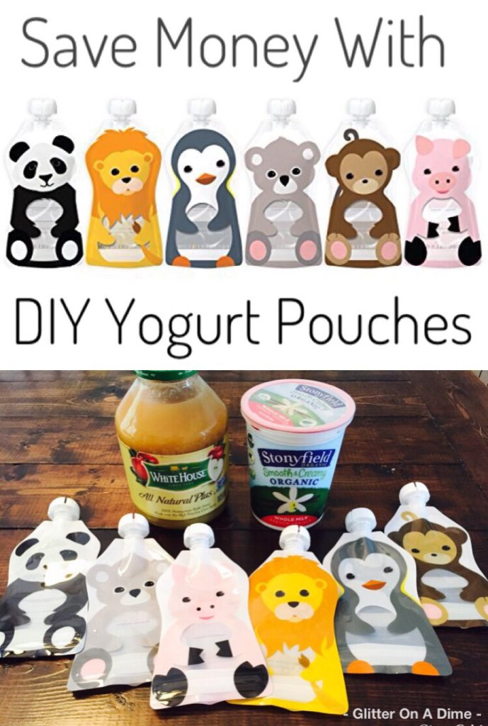 Save Money with DIY Yogurt and Applesauce Pouches!