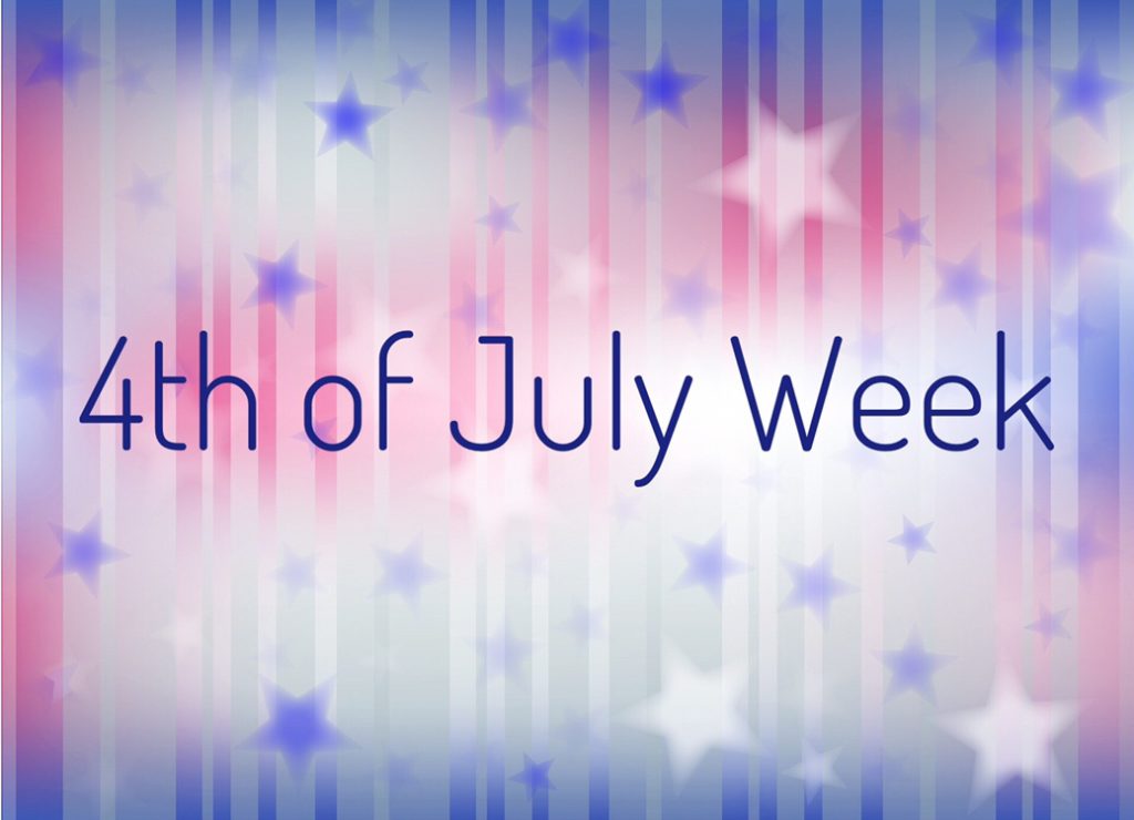 4th of July week includes lots of fun patriotic crafts, snacks and activities