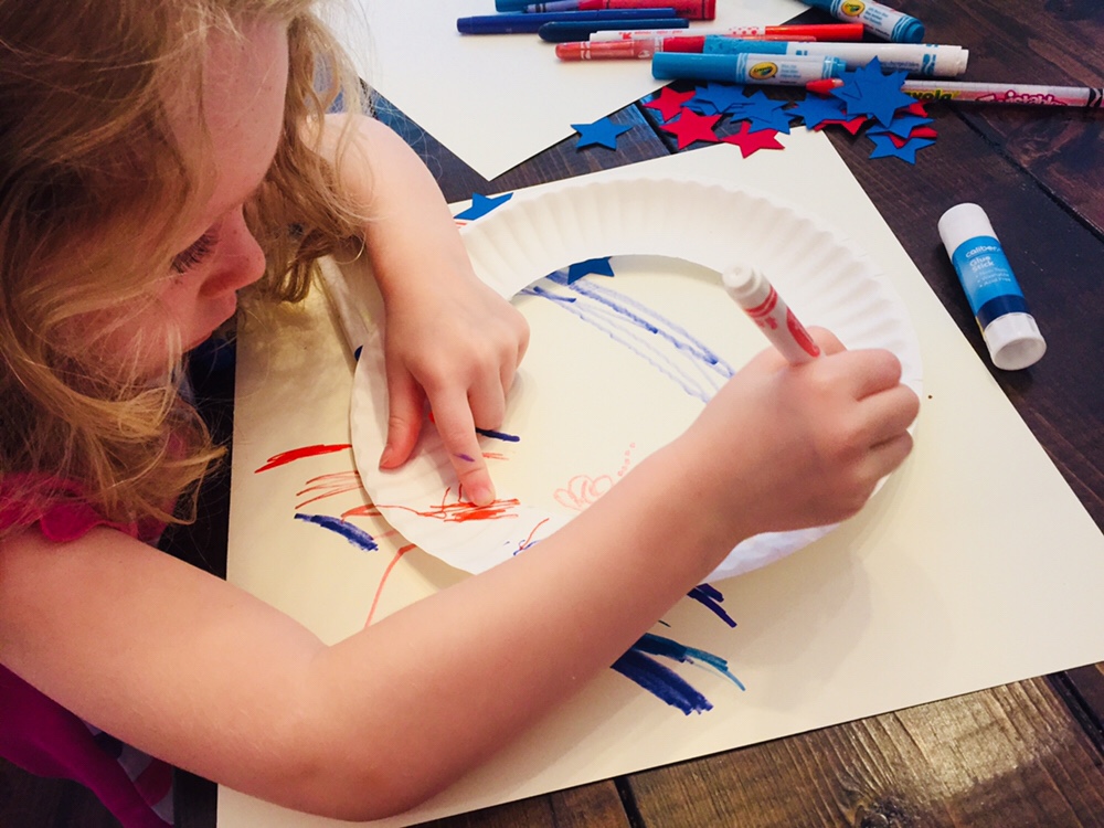 Patriotic Crafting for kids