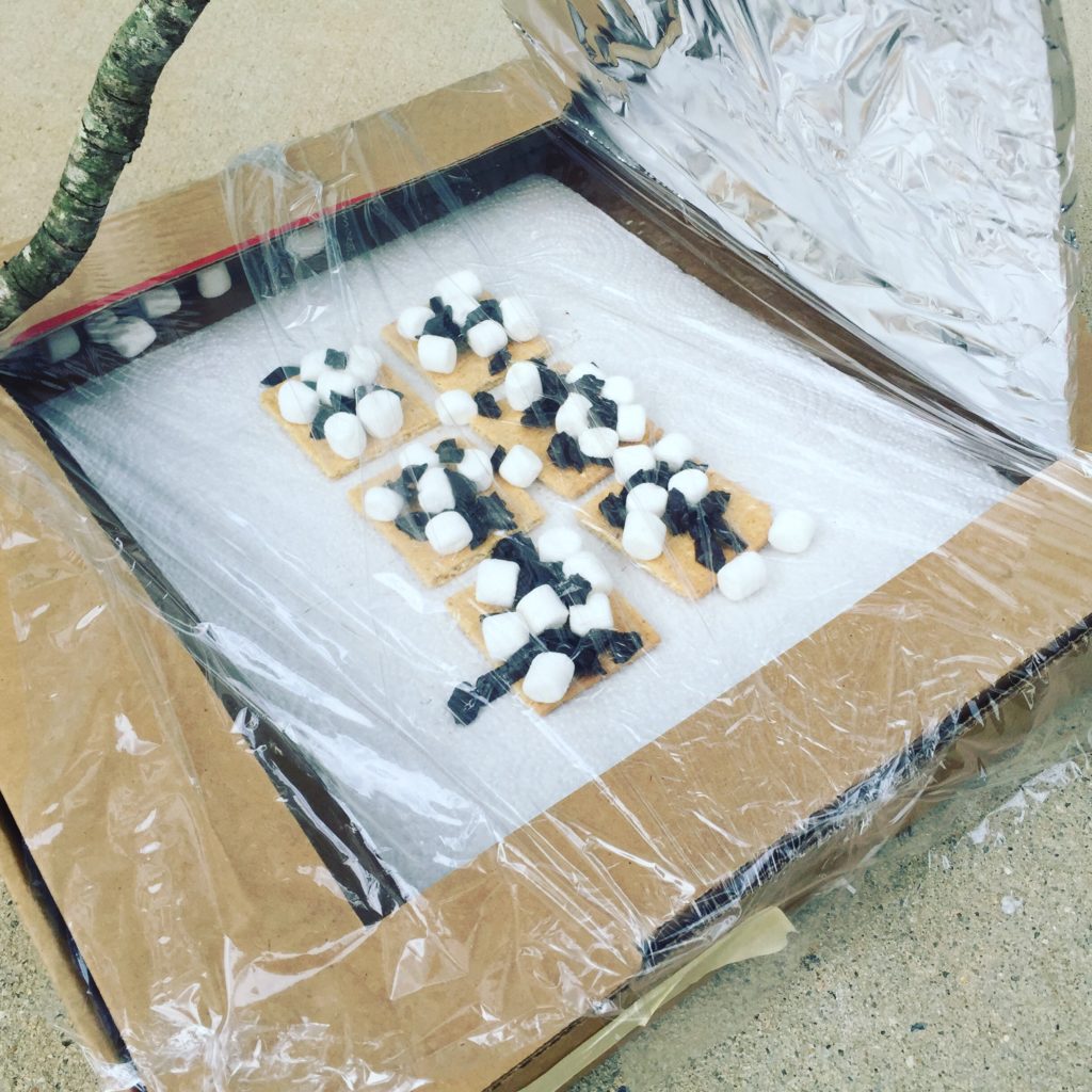 Solar Oven S'mores