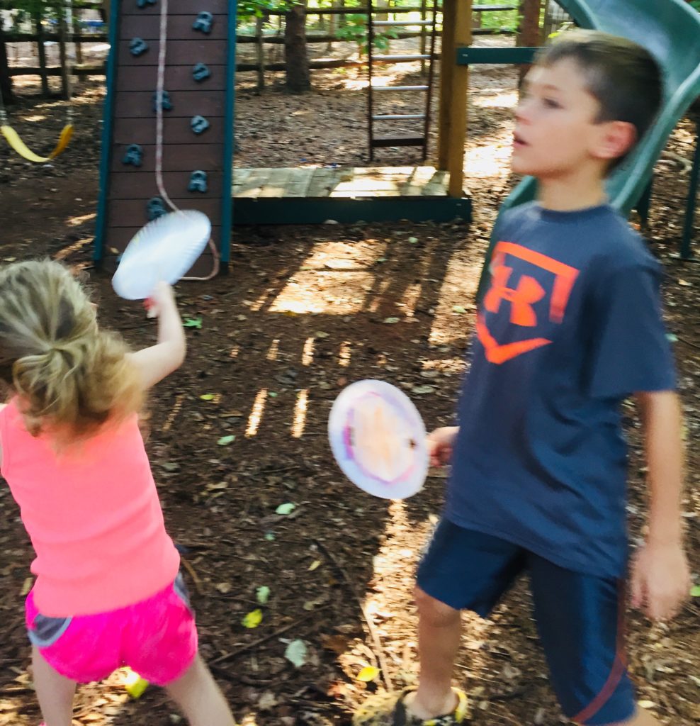 BalloonTennis - fun summer break activity