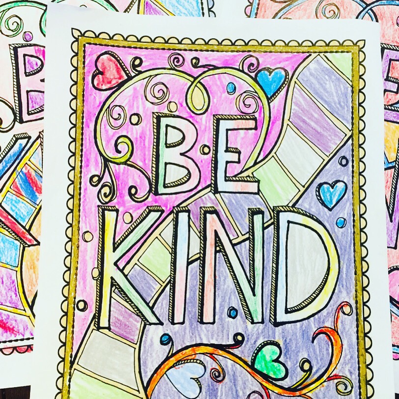 Free Kindness Coloring Pages for Kids - Easy Crafts For Kids