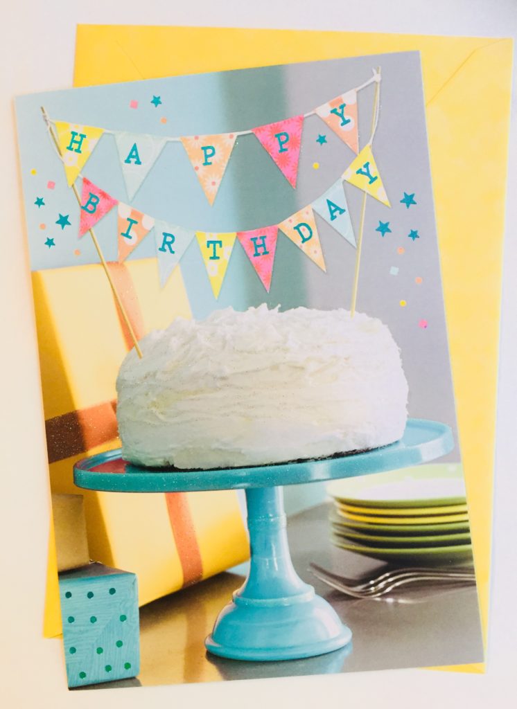 Hallmark Birthday Card from Dollar Tree
