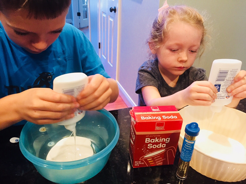 Kids Making Slime