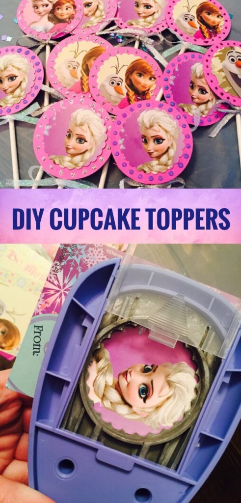 Save money on expensive cupcake by making your own DIY Cupcake Toppers. It is easy to jazz up a dozen grocery store cupcakes with your child's favorite character.