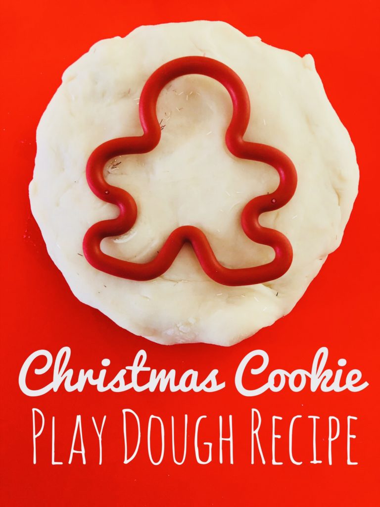 Christmas Cookie Play Dough Recipe