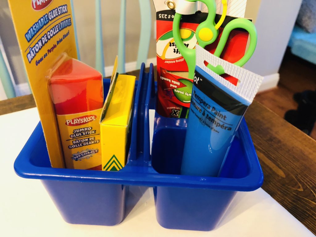 Kids Arts and Crafts Gift Basket