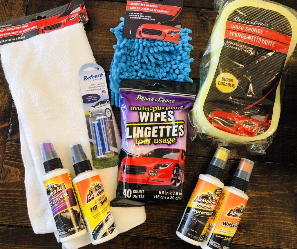 Dollar Tree Car Wash Gift Basket