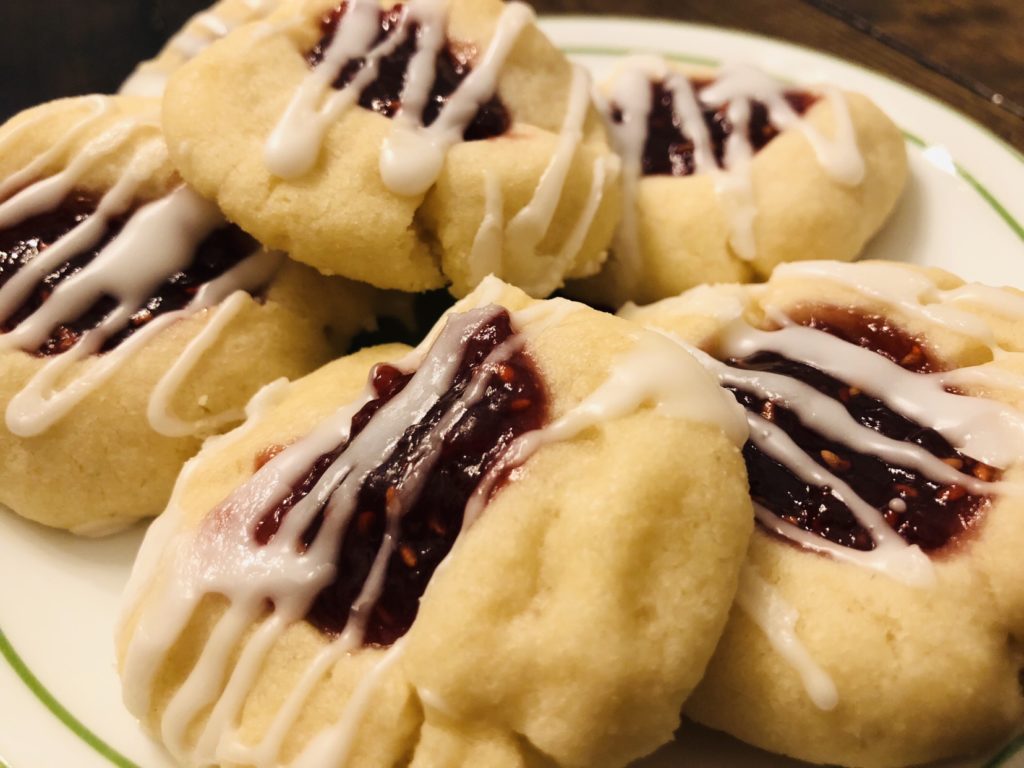 Buttery Thumbprint Cookies
