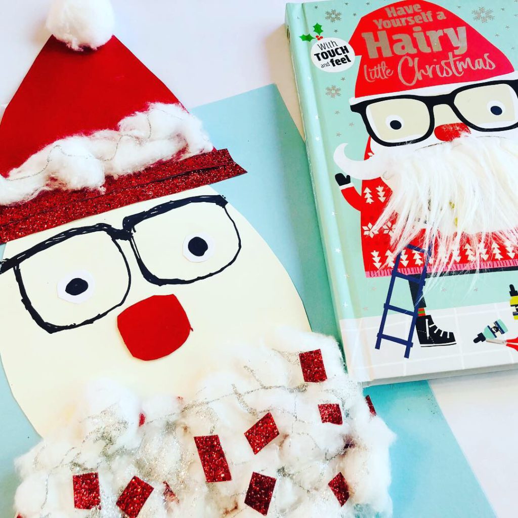 Santa's Glitter Beard Craft