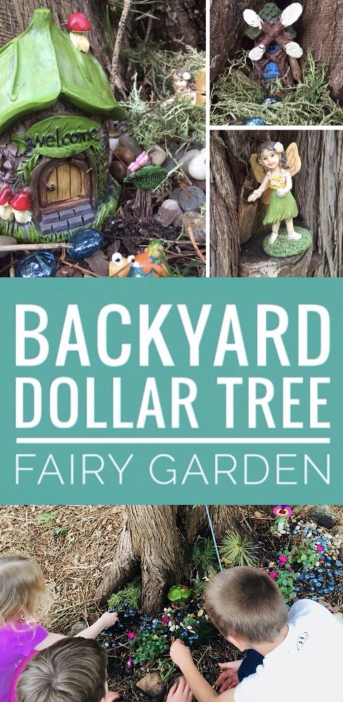 Create a Backyard Dollar Tree Fairy Garden with your kids this spring! Dollar Tree has a great selection of fairy garden supplies right now!