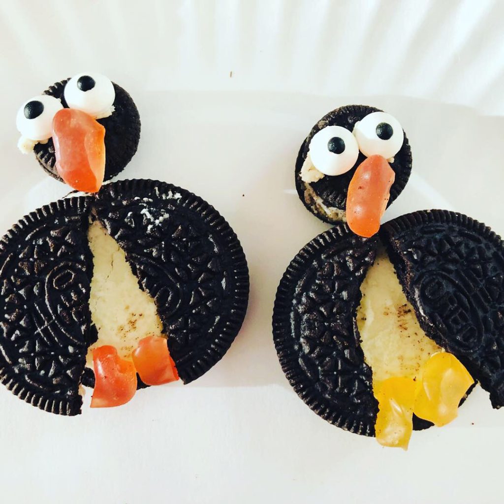 Penguin Cookies Edible Book Craft