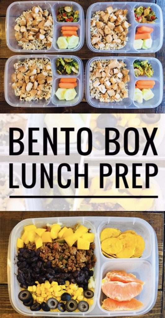 Make your weeks smoother with this Bento Box Lunch Prep! Makes it so much easier to eat a healthy lunch and save money. Perfect for work or school lunches.