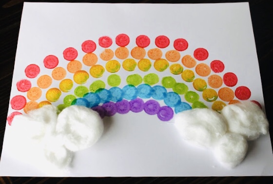 Dot Marker Rainbow Craft