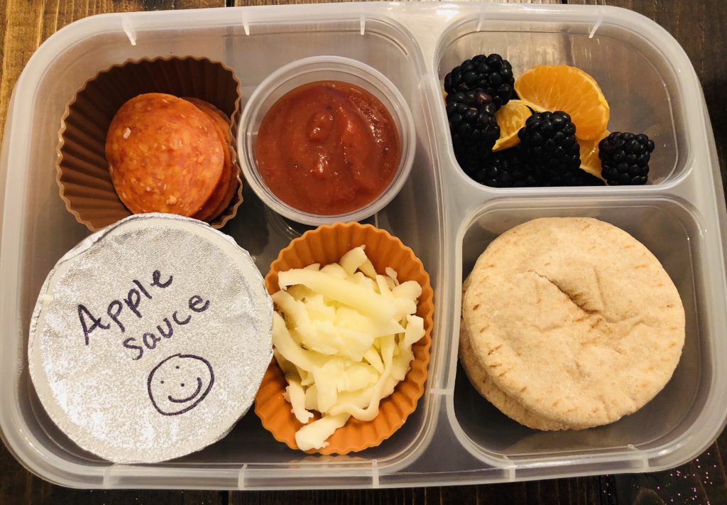 Homemade Pizza Lunchable