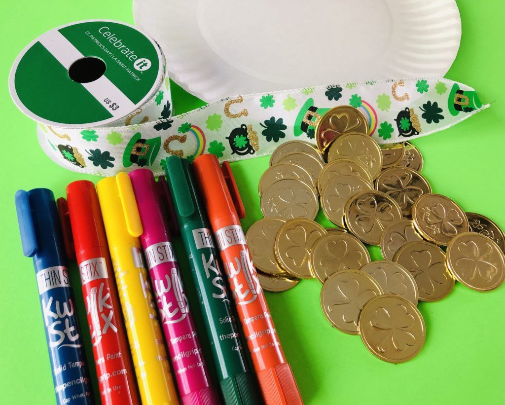 St. Patrick's Day Paper Plate Craft