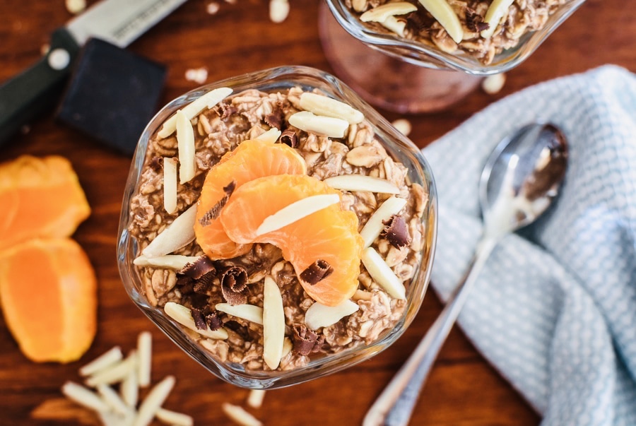 Clementine and Cocoa Oats