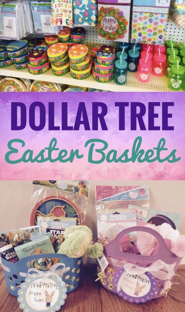 Dollar Tree Easter Baskets - Make amazing Easter baskets really inexpensive with items from Dollar Tree! So many fun basket fillers for only $1! I used bubbles, stuffed animals, summer toys, and more!