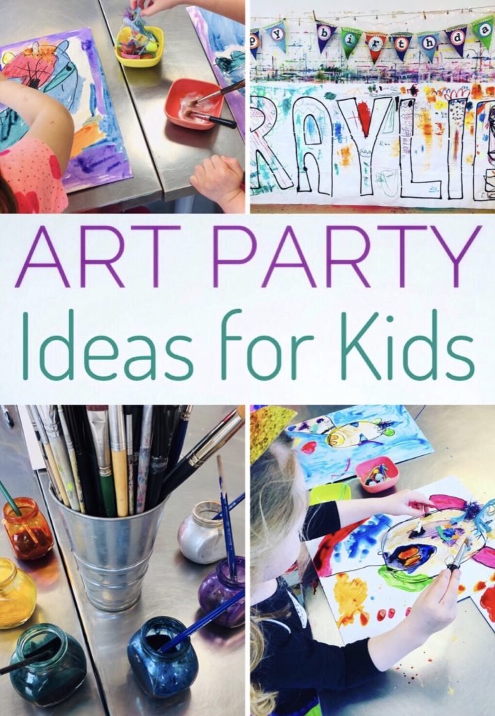 Art Party Ideas for Kids