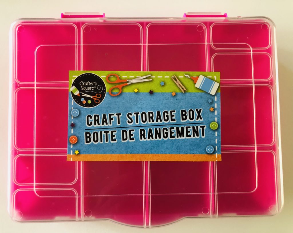 Dollar Tree Craft Organizer