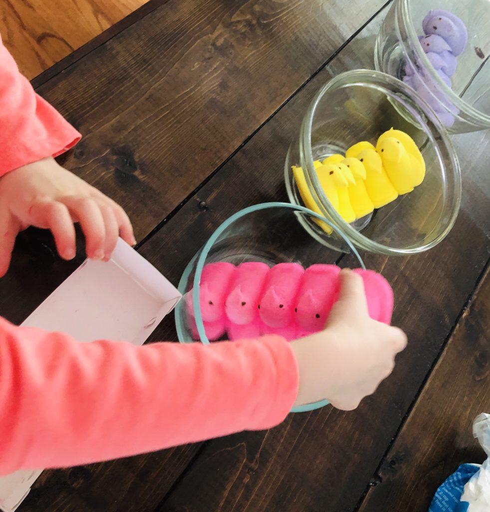 Making Peeps Slime